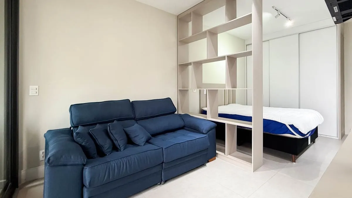 Imagem Apartamento com 1 Quarto para alugar, 38m² - Pinheiros