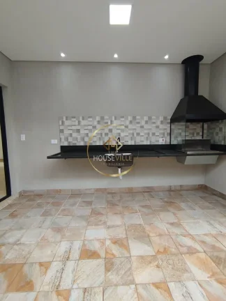 Imagem Casa térrea, 3 dormitórios ( 1 suíte), 4 vagas Golden Park Jacareí.