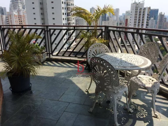 Apartamento a venda com 4 dormitórios e 3 vagas, 217 m² - Campo Belo