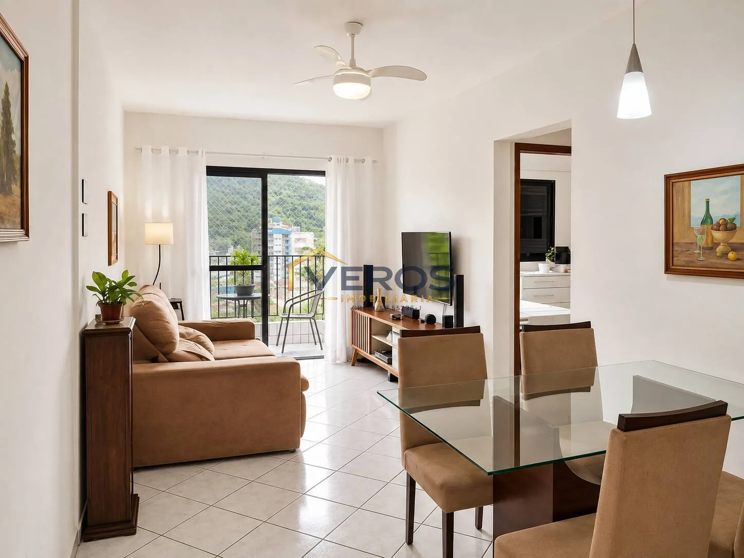 Imagem Apartamento a venda a 200m da praia na Martim de Sá em Caraguá vista mar