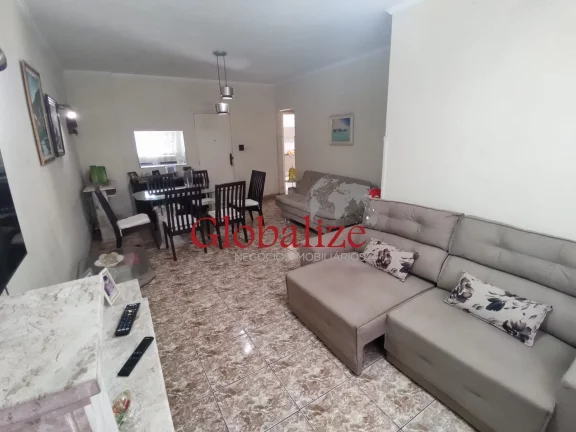 Imagem EXCELENTE APARTAMENTO DE 2 DORMITÓRIOS COM SUÍTE E DEPENDÊNCIA DE EMPRE E 2 VAGAS ESCRITURADAS NO BOQUEIRÃO EM SANTOS (SP) POR R$.735.000,00