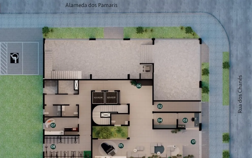 Imagem Um projeto conectado às tendências de quem planeja morar e investir em um apartamento estratégico...