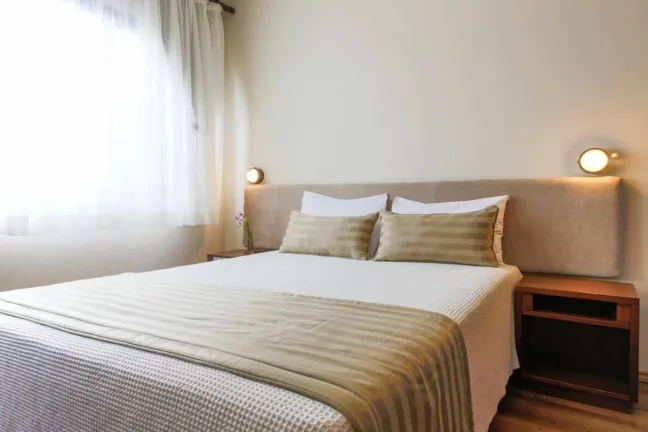 Imagem Flat disponível para venda no Saint Moritz Flat Service, com 48m², 1 dormitório e 1 vaga de garagem