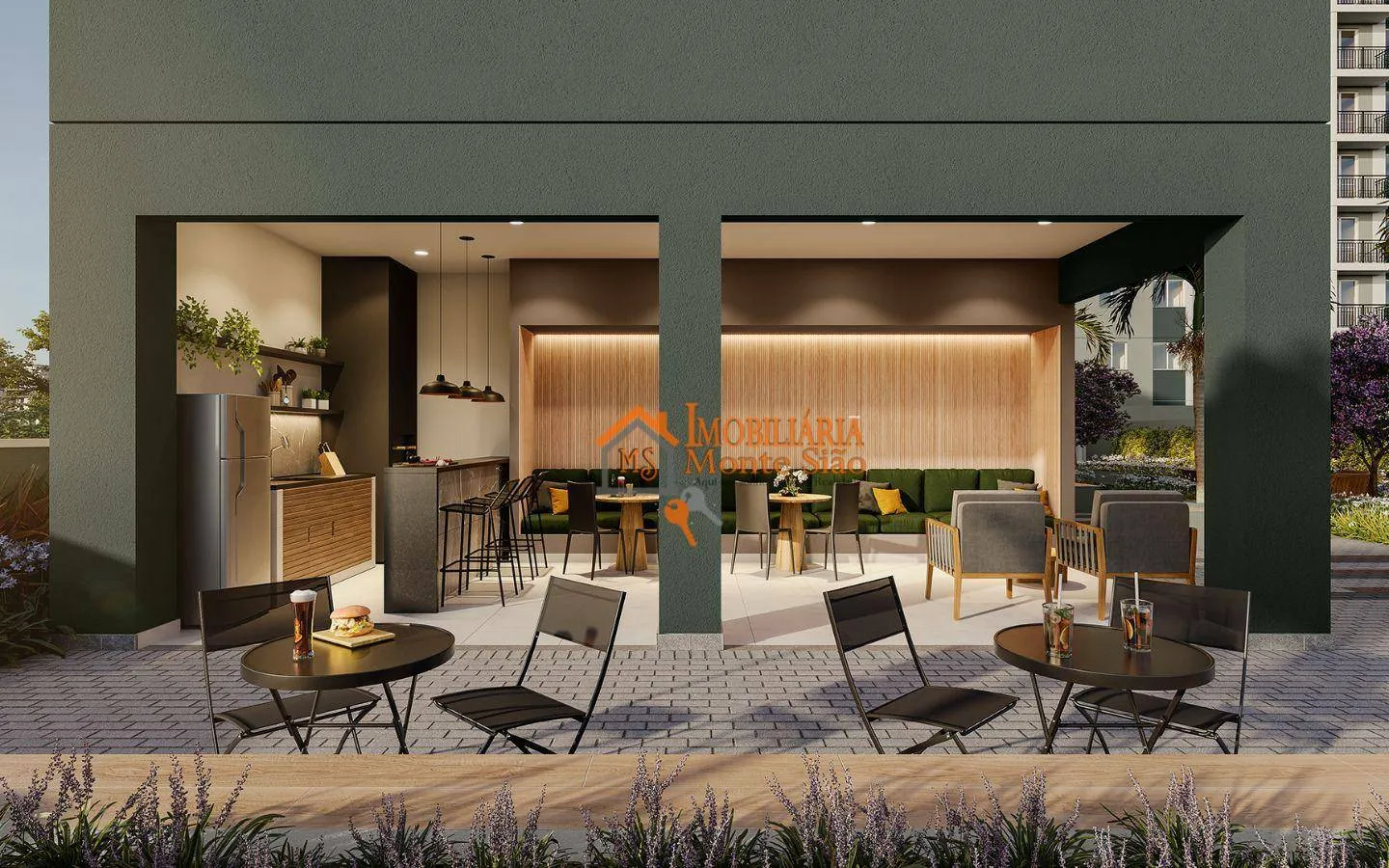 Imagem Apartamento com 2 dormitórios para alugar, 41 m² por R$ 2.937,10/mês - Centro - Guarulhos/SP
