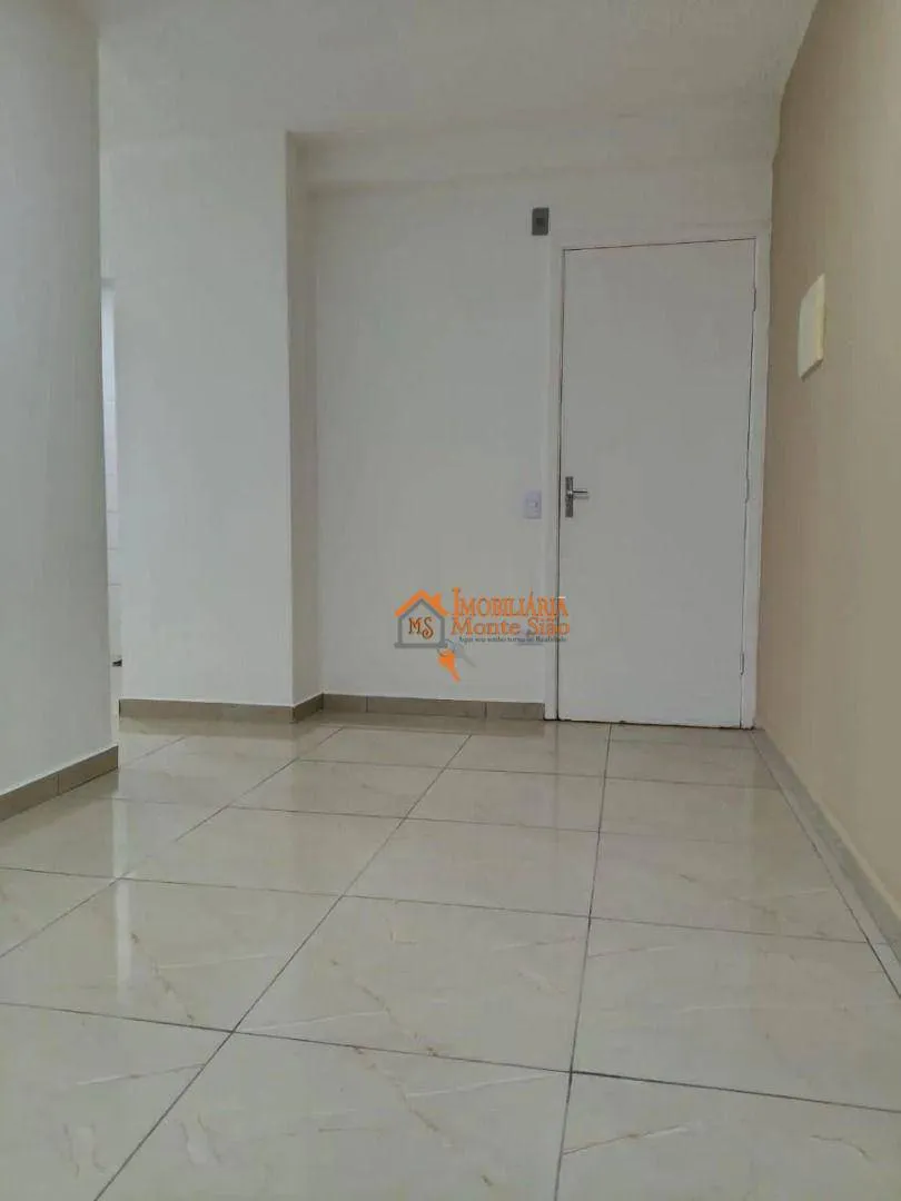 Imagem Apartamento com 2 dormitórios para alugar, 46 m² por R$ 1.301,00/mês - Jardim Nova Cidade - Guarulhos/SP