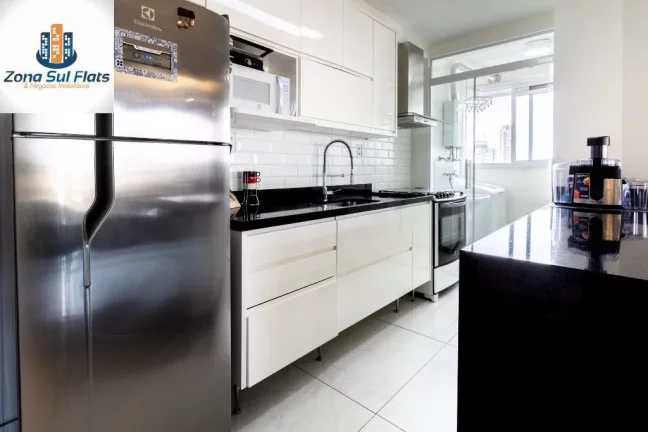 Imagem Apartamento à Venda Na Vila Gumercindo Com 2 Dormitórios Sendo 1 Suíte e 2 Vagas