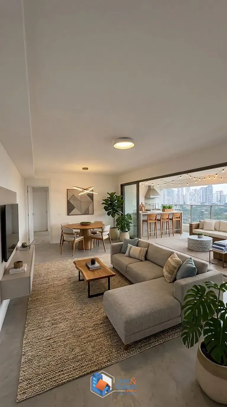 Imagem Apartamento para venda em Brooklin Paulista com 3 quartos, sendo 3 suítes, 166m²
