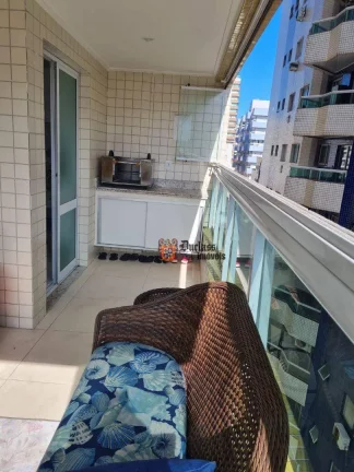Imagem Apartamento com 1 dormitório à venda, 56 m² por R$ 360.000 - Vila Guilhermina - Praia Grande/SP