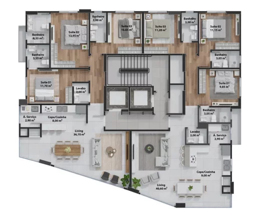 Imagem APARTAMENTO RESIDENCIAL em Itapema - SC, Centro
