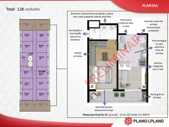 Imagem Apartamento com 1 Quarto à Venda, 27 m² em água Branca - São Paulo