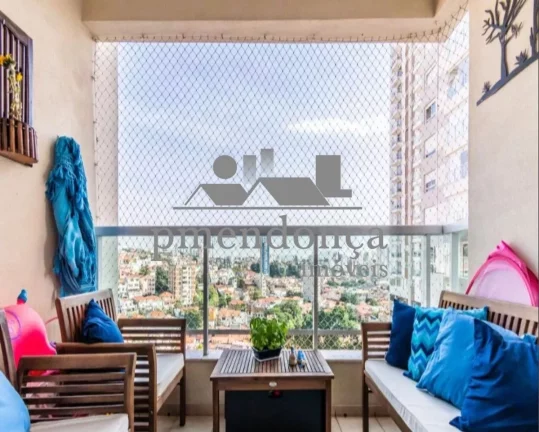 Imagem Apartamento à venda na Pompéia com 3 quartos ( 1 suíte ) e 2 vagas, 82m².