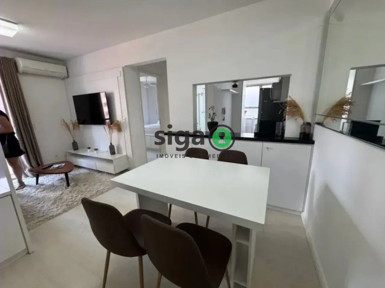Imagem Apartamento com 1 quarto, 1 banheiro e 1 vaga, com 47m² - Itaim Bibi - São Paulo/SP