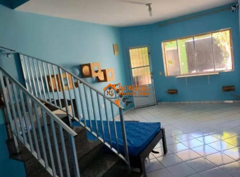 Imagem Sobrado com 3 dormitórios à venda, 170 m² por R$ 530.000,00 - Jardim Santa Clara - Guarulhos/SP