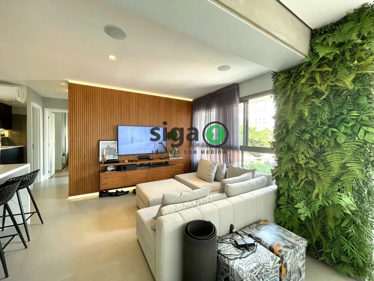 Imagem Apto à venda MOBILIADO com 70m², 2 quartos, 1 suite, 1 vaga com vista para o Jardim Europa