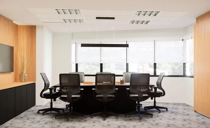 Imagem Conjunto comercial mobiliado com 170m² para locação.
