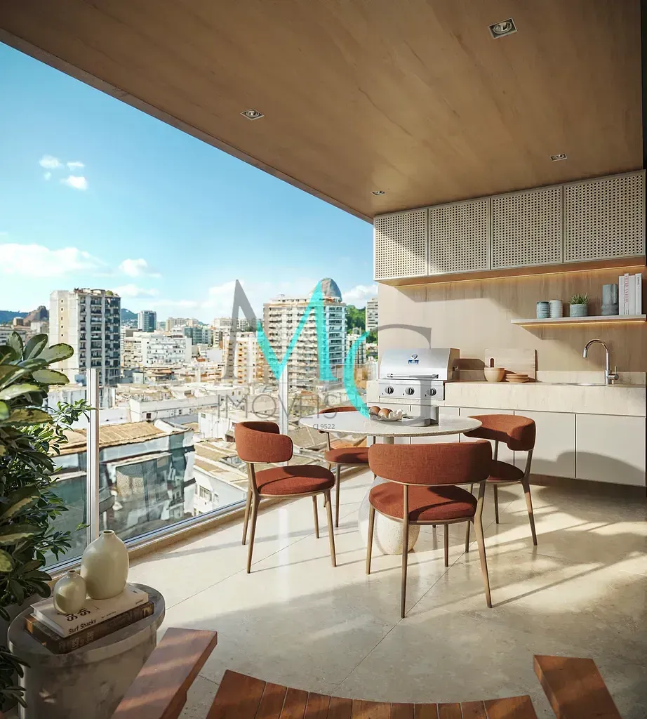Imagem Apartamento à venda 3 Quartos 1 Suite 1 Vaga 74.26M² Laranjeiras Rio de Janeiro - RJ | Céu Laranjeiras