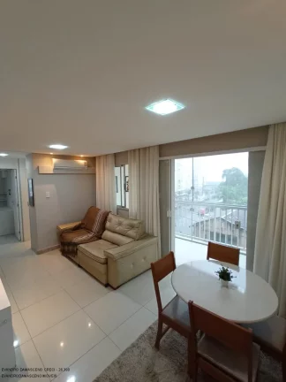 Imagem Apartamento para locação em Lauro de Freitas-BA, Buraquinho: 2 quartos, 1 suite, 2 salas, 1 banheiro, 1 vaga, 63m².