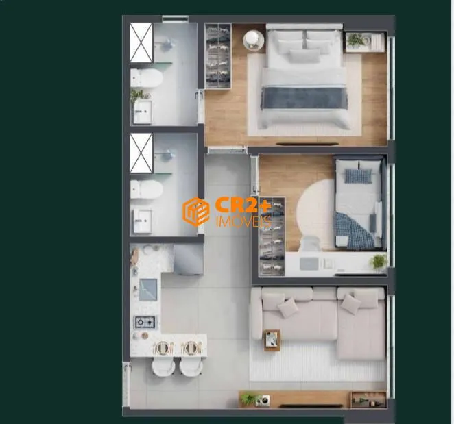 Imagem Vendo Apartamento a apenas 500 metros do Mar em Boa Viagem de 1 e 2 quartos