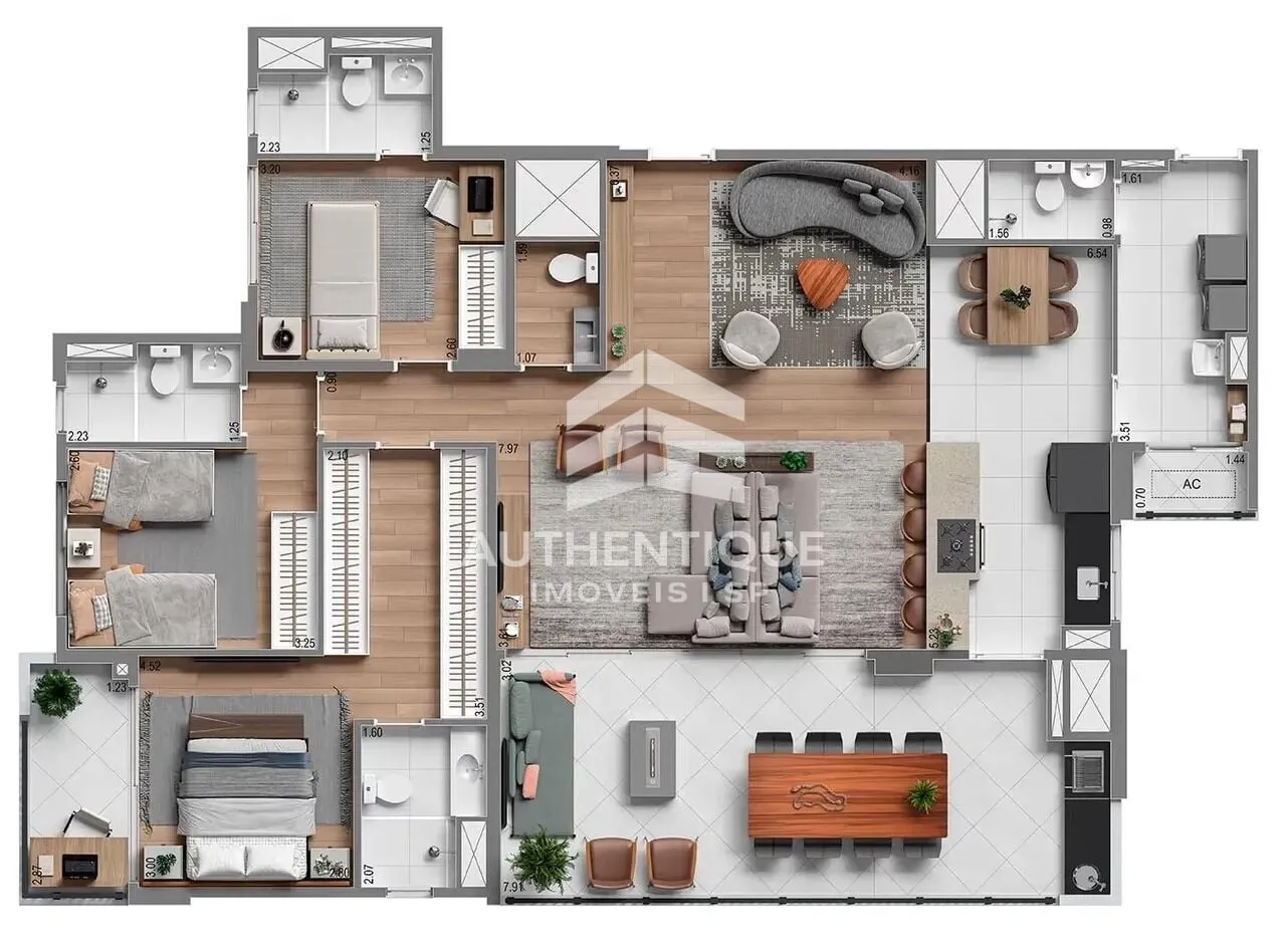 Imagem OLIVIER MORUMBI - Apartamento à venda no bairro Vila Andrade - São Paulo/SP, Zona Sul