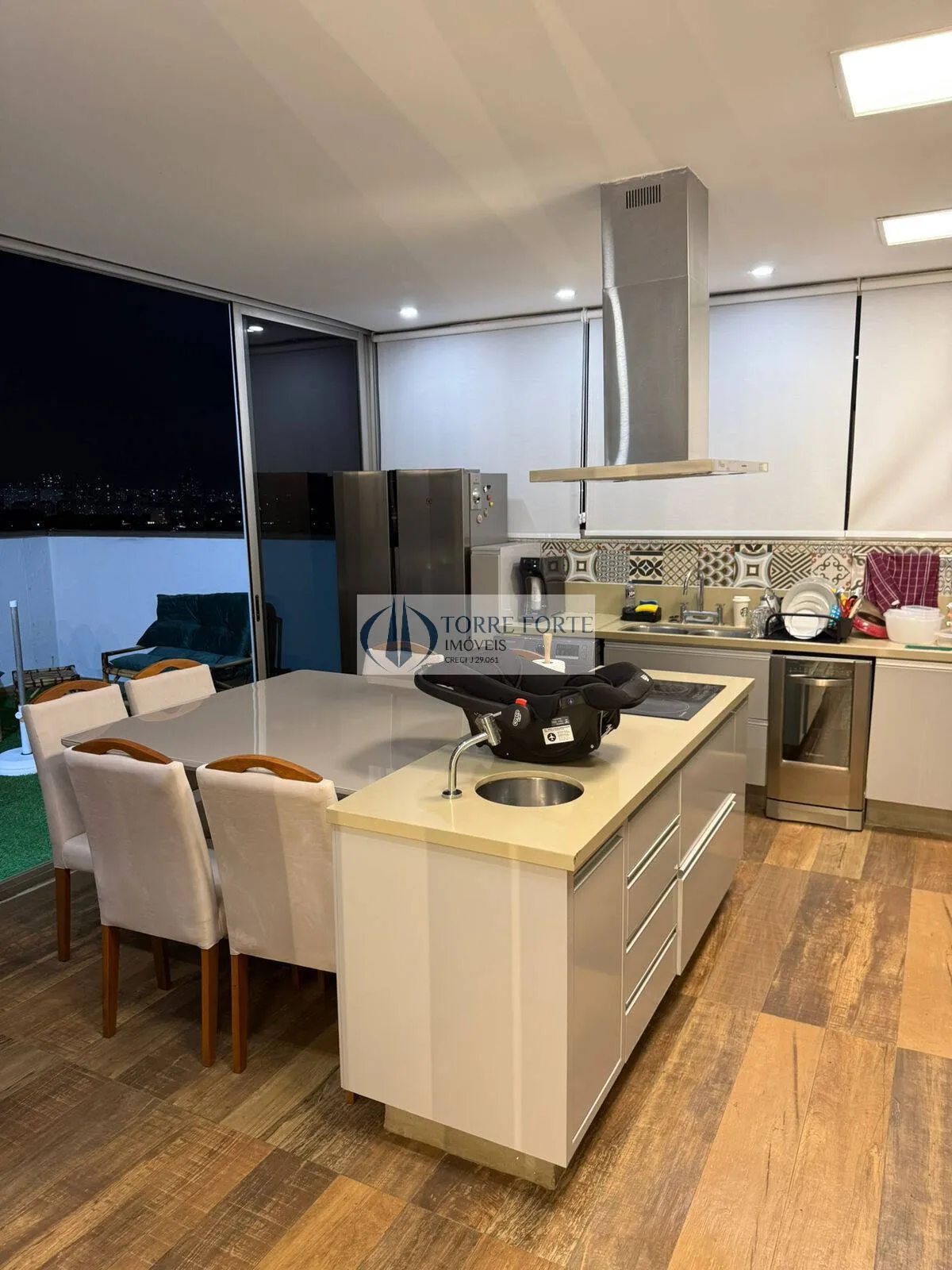 Imagem Maravilhosa cobertura duplex 140 m², vista livre, andar alto, Vl Leopoldina