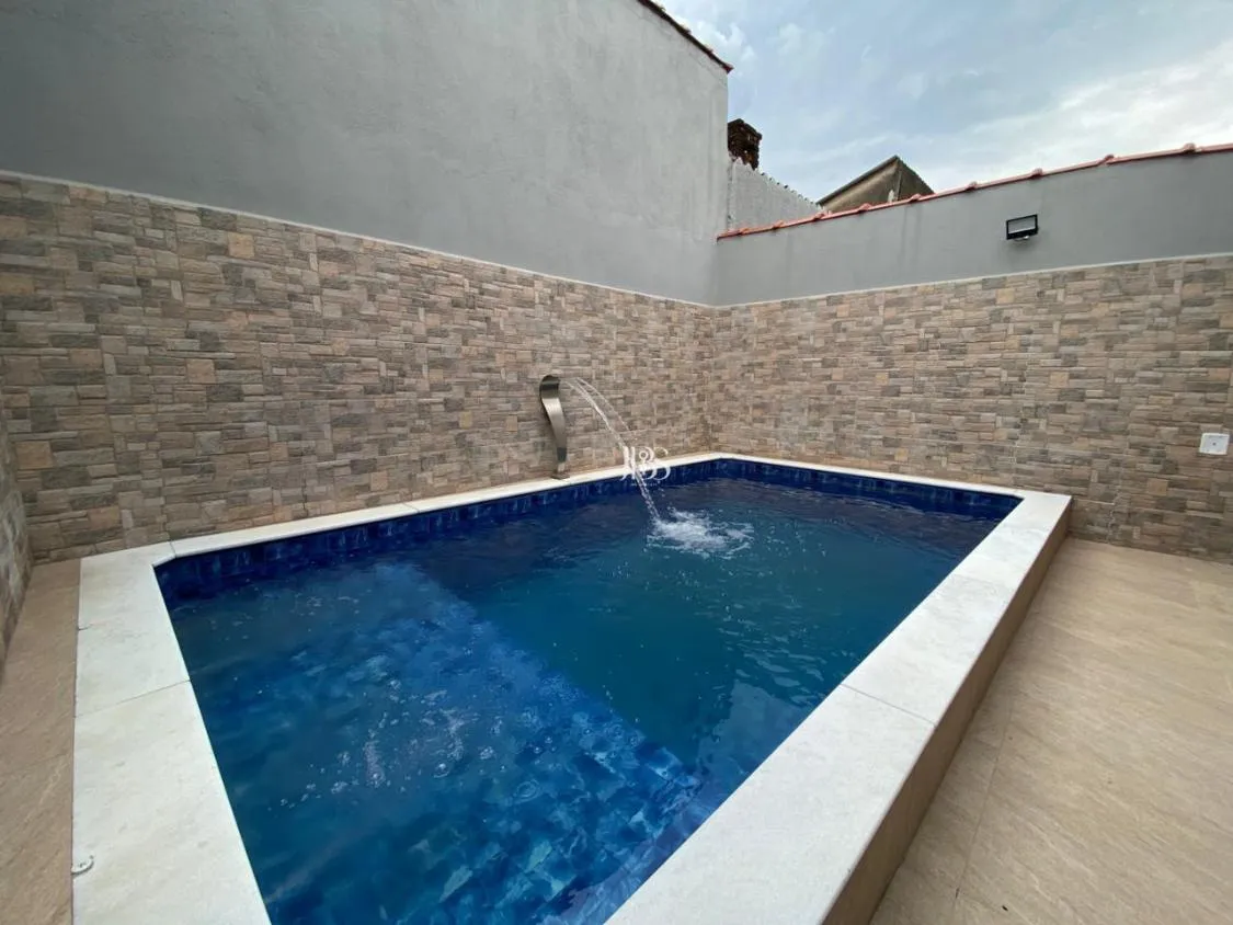 Foto do imóvel CASA NOVA 3 DORM COM PISCINA À VENDA FINANCIAMENTO FLÓRIDA MIRIM ? MONGAGUÁ/SP