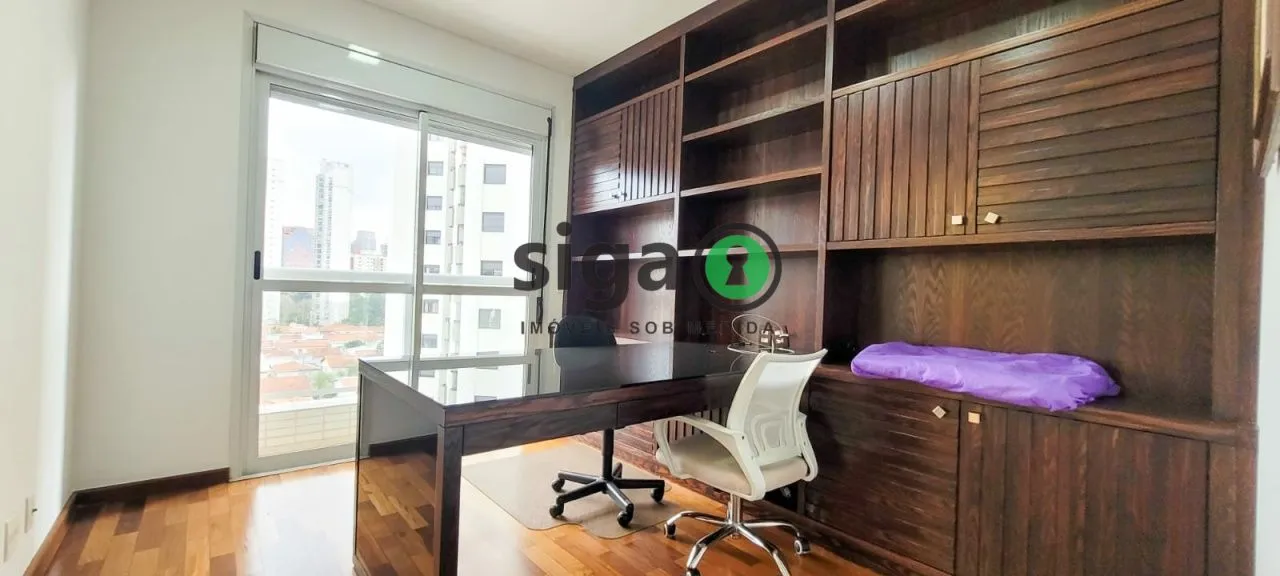 Imagem 238m² com varanda gourmet, 4 suítes e vista livre