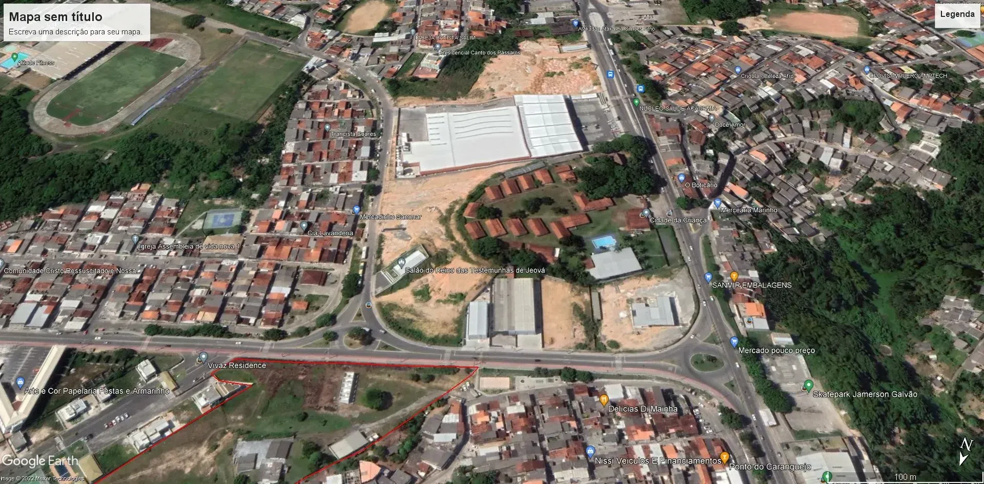 Imagem Terreno à Venda, 3300 metros em CIA I - Simões Filho