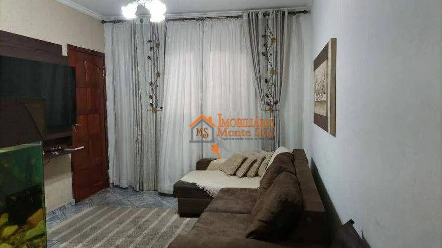 Imagem Sobrado com 3 dormitórios à venda, 117 m² por R$ 530.000,00 - Jardim Las Vegas - Guarulhos/SP