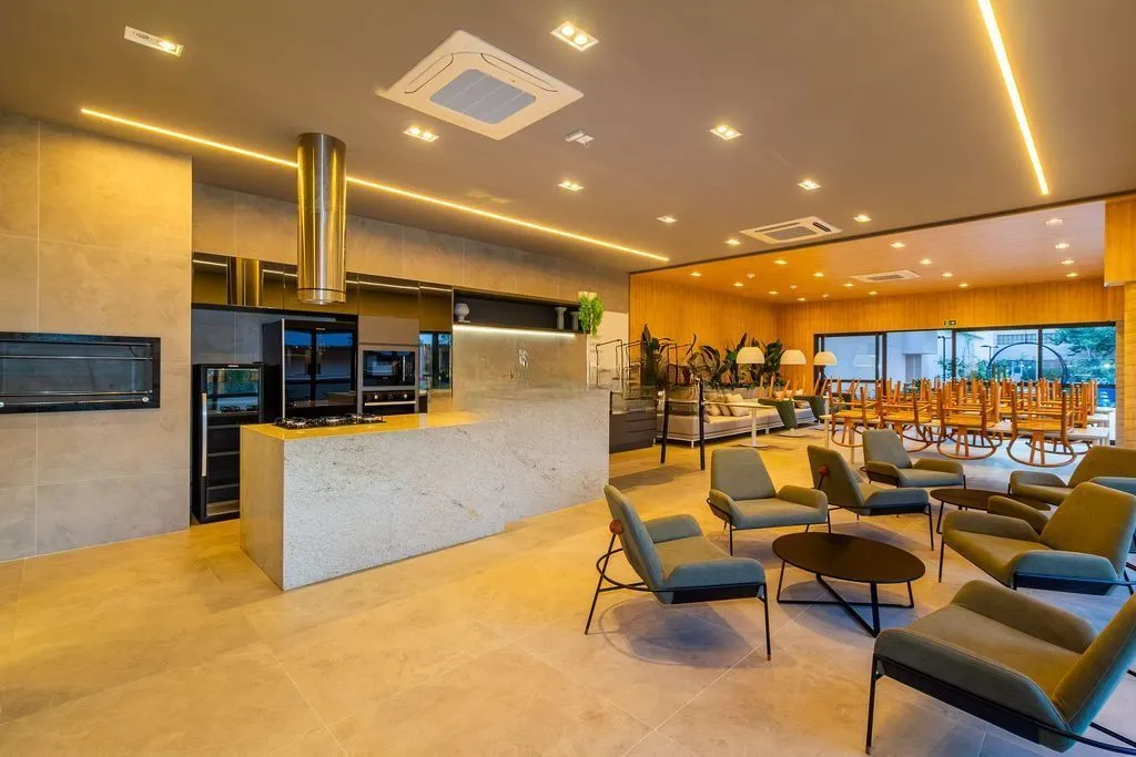 Imagem Apartamento mobiliado com lazer completo - Jardim Lindóia
