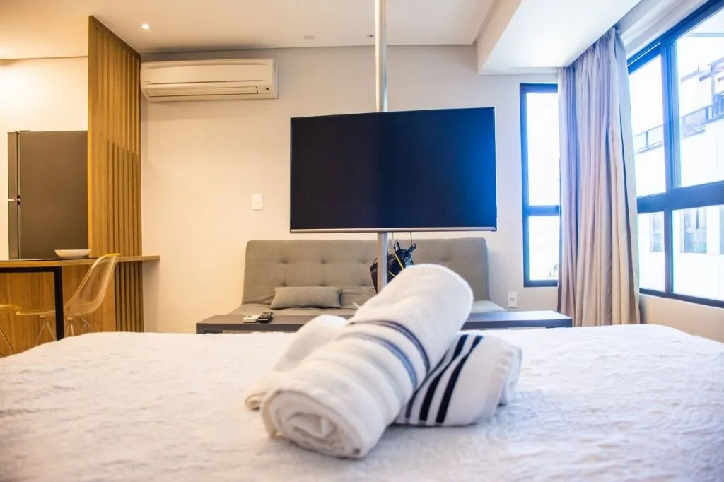 Imagem Flat com 1 dormitório à venda, 33 m² por R$ 679.996,00 - Tambaú - João Pessoa/PB