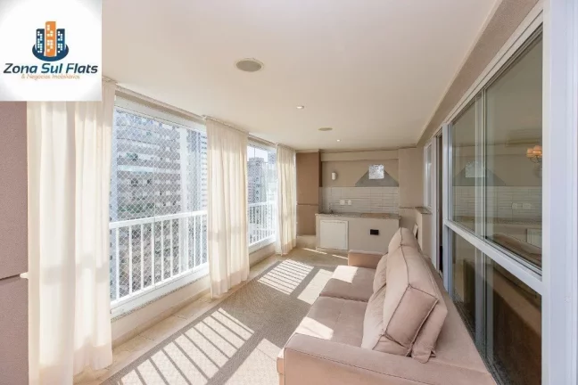 Imagem Apartamento Alto Padrão à Venda em Moema Com 3 Suítes, Varanda gourmet e 3 Vagas