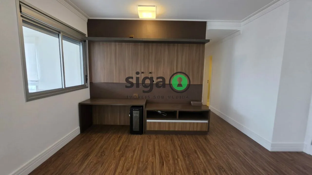 Imagem Brooklin - 105 m² - 2 dormitórios sendo 2 Suítes - Varanda Gourmet - Pronto para Morar