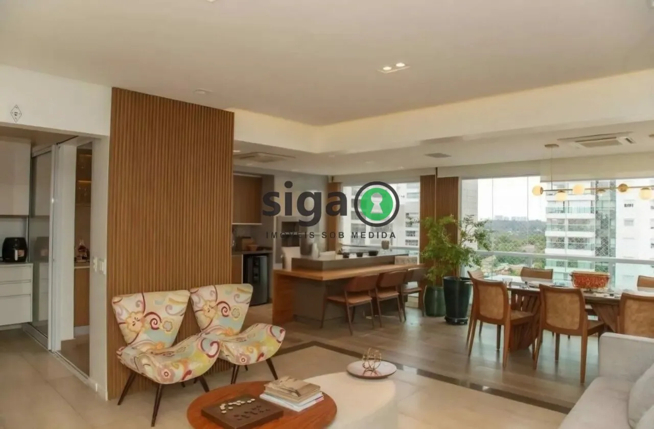 Foto do imóvel Apartamento alto padrão com 3 suítes, varanda gourmet e quadra de tênis no Campo Belo