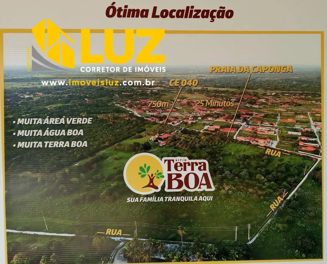 Imagem Show de Loteamento Sítio Terra Boa em Pindoretama Ceará!