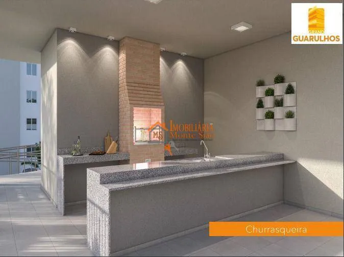 Imagem Apartamento com 2 dormitórios à venda, 37 m² por R$ 236.990,00 - Vila Nova Bonsucesso - Guarulhos/SP