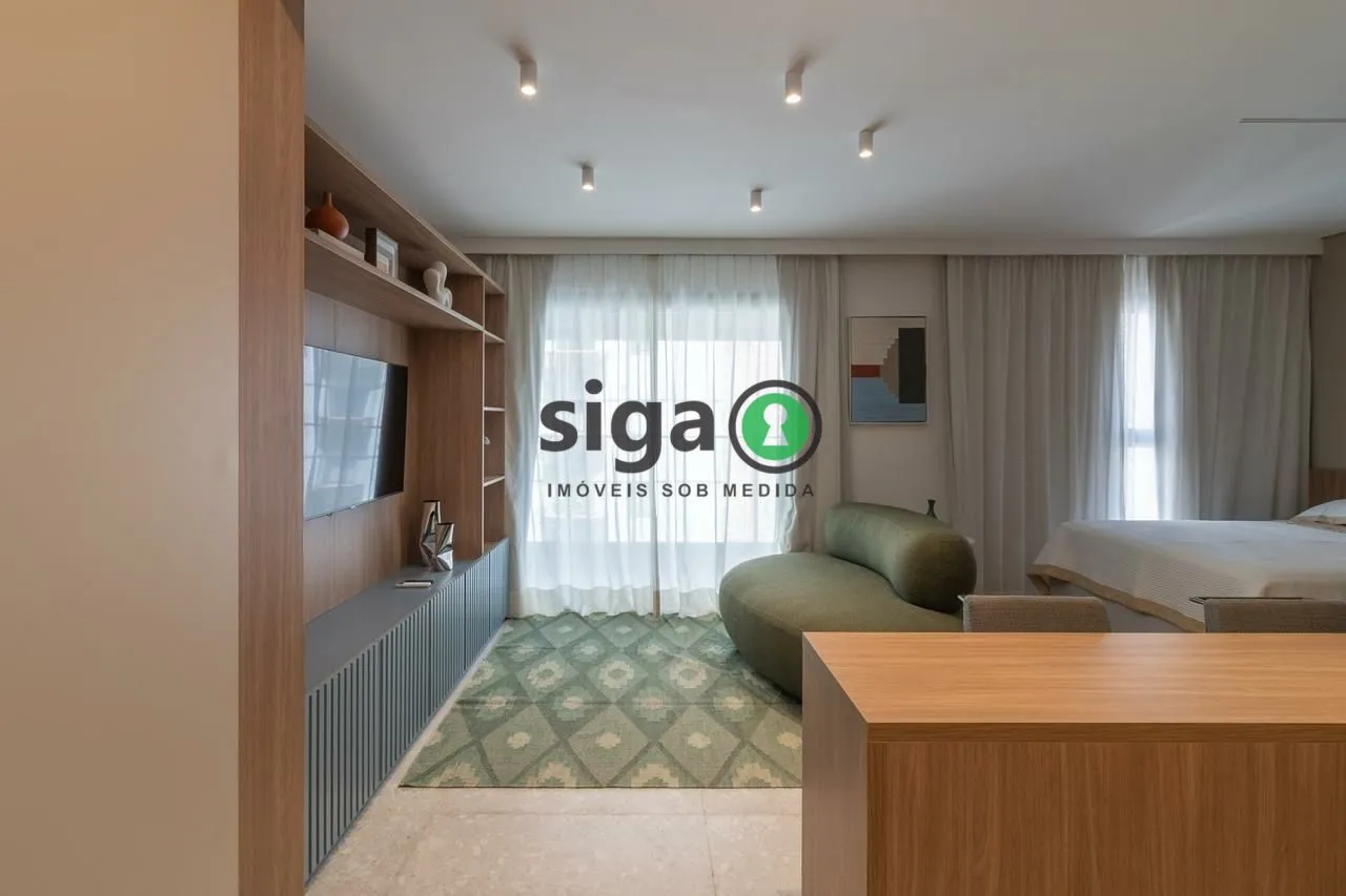 Imagem Apartamento 38m² mobiliado para locação localizado no Jardins/SP