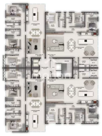 Imagem Apartamento com 3 suítes, Centro - Balneário Piçarras