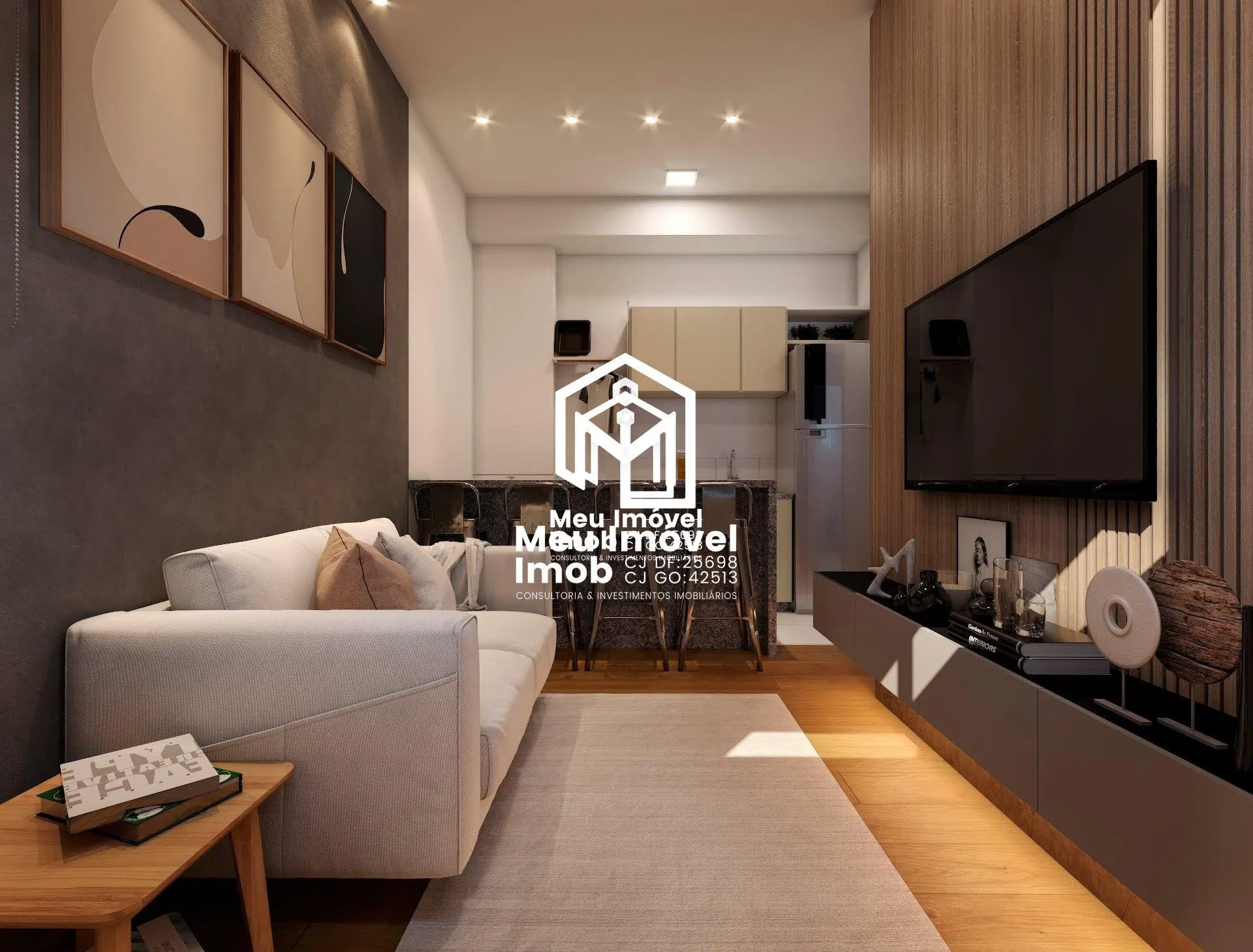 Imagem Apartamento 1 Quarto 1 Vaga 40m² Mini Mercado Bicicletário