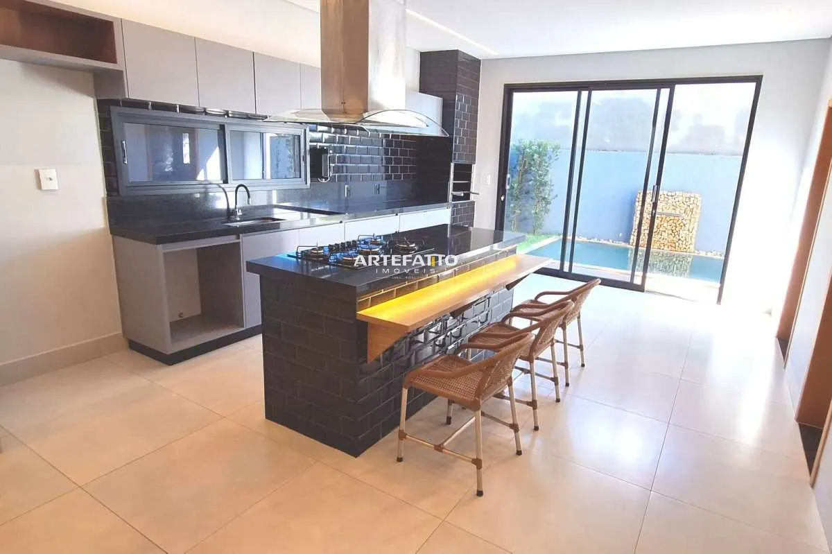 Imagem Casa de condomínio à venda em Ribeirão Preto, Portal da Mata, com 3 quartos, 160m2