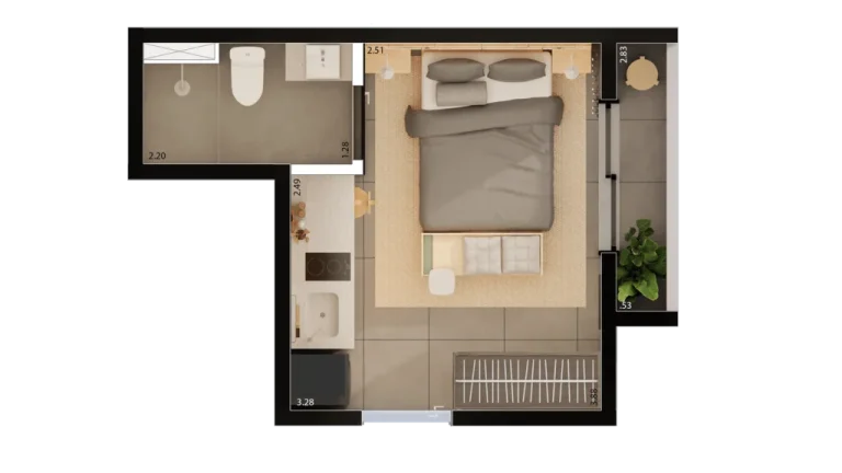 Imagem Nurban Vila Buarque - Residencial
