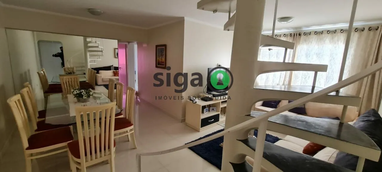Imagem Cobertura 220m² 3 dormitórios, 2 suítes, 1 vaga, Santo Amaro, Terraço Gourmet.