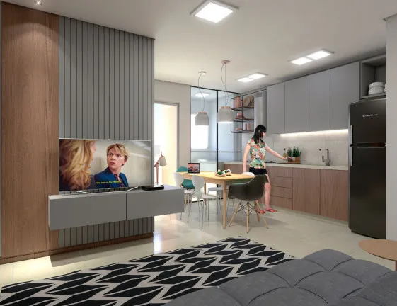 Imagem Apartamento com 2 Quartos à Venda, 53 m² em Santa Augusta - Criciúma