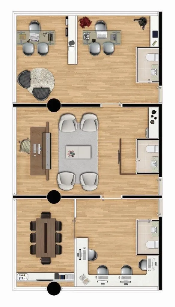 Imagem Sala à venda no Centro de Santo André-SP: 1 sala, 1 banheiro, 1 vaga de garagem, 37,00m² pronto para você!