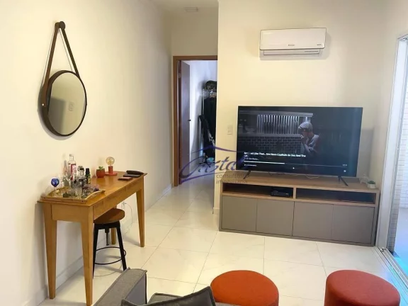 Imagem Apartamento com 1 dormitório à venda, 52 m² por R$ 355.000,00 - Guilhermina - Praia Grande/SP