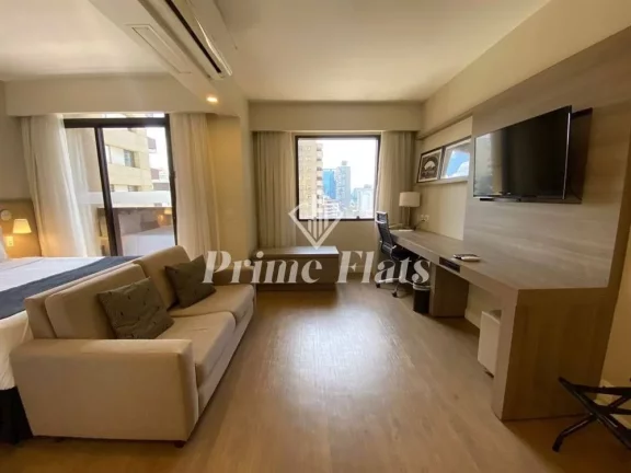 Imagem Flat disponível para venda no Staybridge Suítes São Paulo, no Itaim Bibi, com 38m², 1 dormitório e 1 vaga