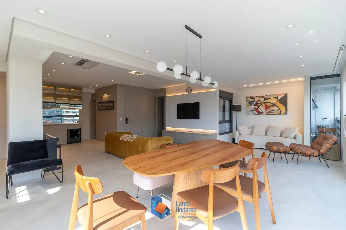 Foto do imóvel Apartamento para venda em Chácara Santo Antônio (Zona Sul) com 3 quartos, sendo 3 suítes, 162m² em Rua Antônio de Oliveira