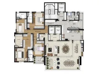 Imagem Edifício Lindenberg Itaim Bibi São Paulo, apartamento em Itaim Bibi São Paulo SP, apartamento 4 quartos a venda em São Paulo SP