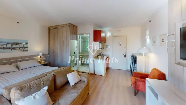 Imagem Flat disponível para venda no Radisson Blu São Paulo em Pinheiros, com 32m², 1 dormitório e 1 vaga