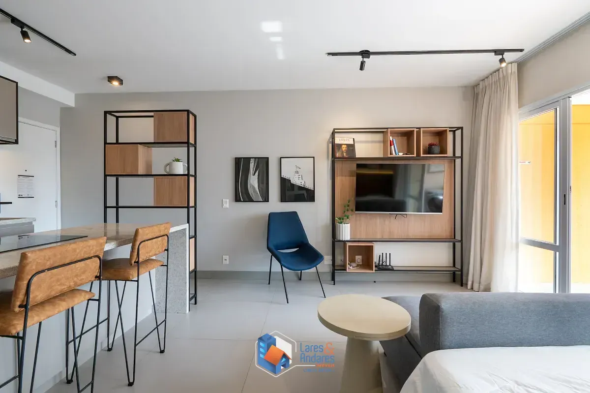 Imagem Studio para venda em Campo Belo com 1 quarto, 40m²