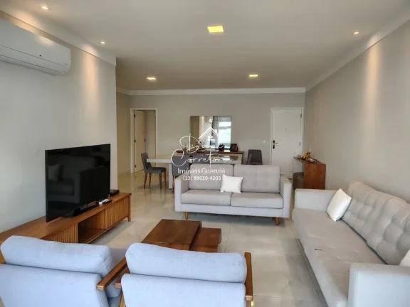 Imagem Imperdível oportunidade reformado: Apartamento de 3 quartos na Vila Luis Antônio, Guarujá-SP, 150,25m² e 1 vaga de garagem!